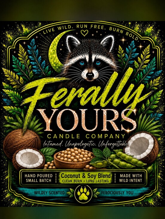 Hand Crafted Other - Ferally Yours Candles